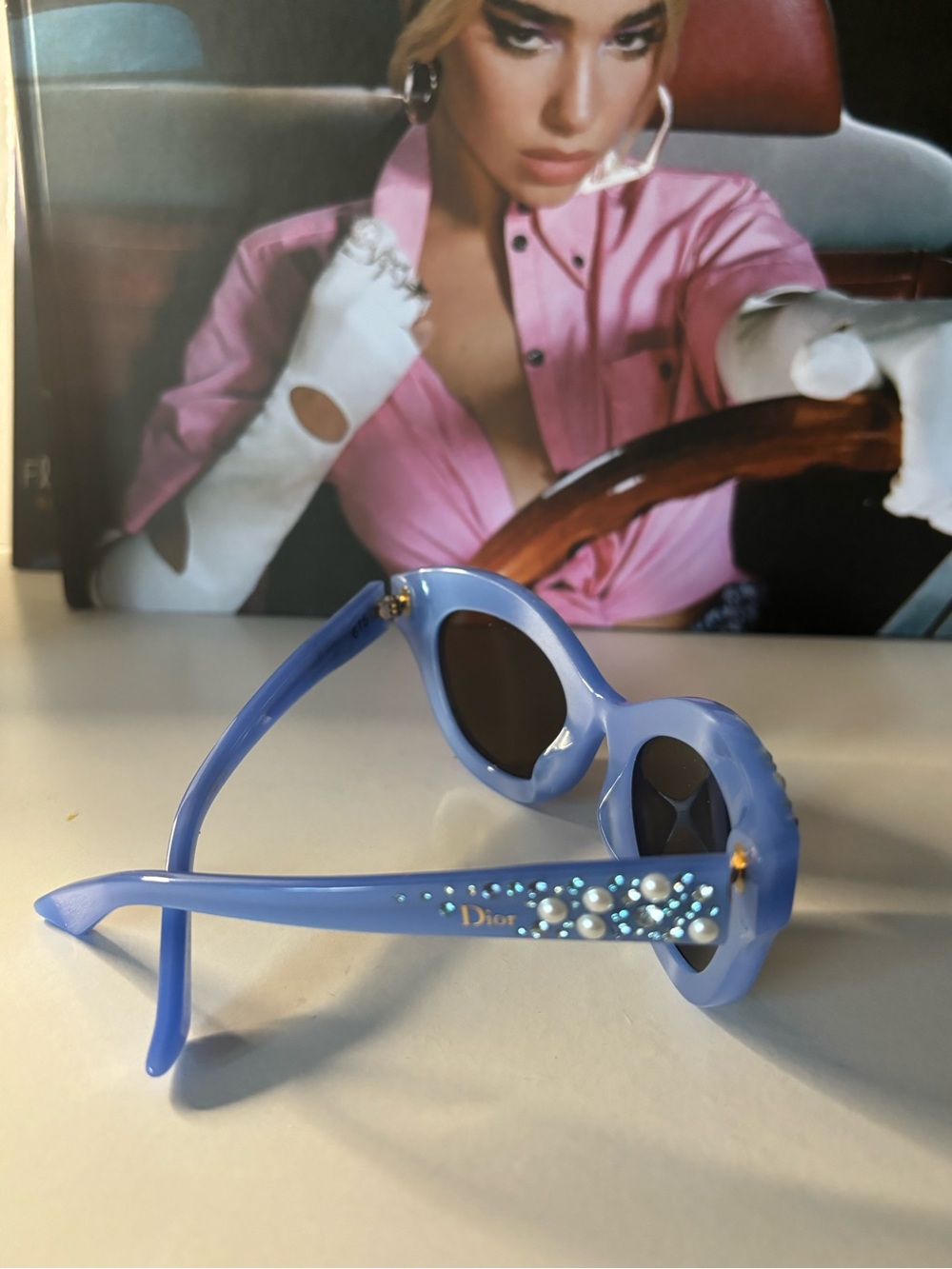 CHRISTIAN DIOR Brillance Edition Limited Boutique Crystal Pearl Stud - Picture 2 of 6